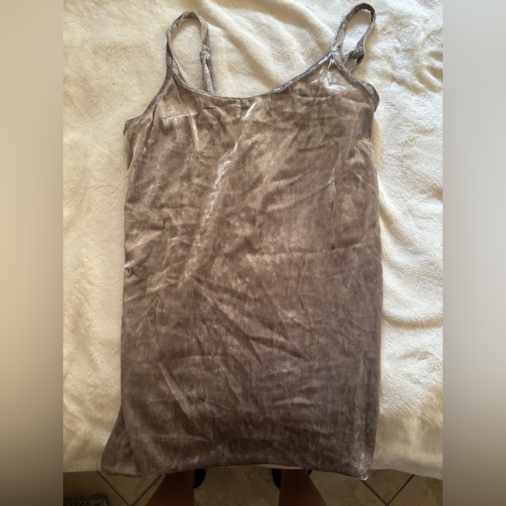 Jordan Taupe Velvet Women's Camisole